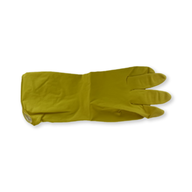 Gloves Household Yellow MED Flock lined